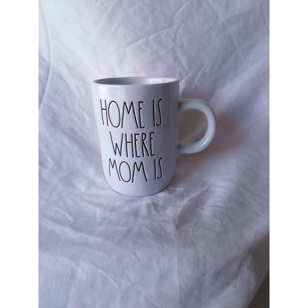 Rae Dunn  Home is Where Mom is Coffee Mug